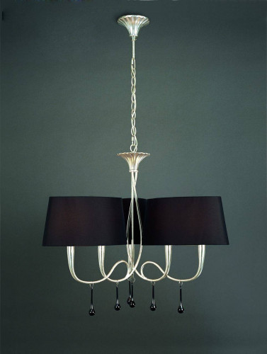 подвесная люстра mantra paola painted silver 3530 в Липецке