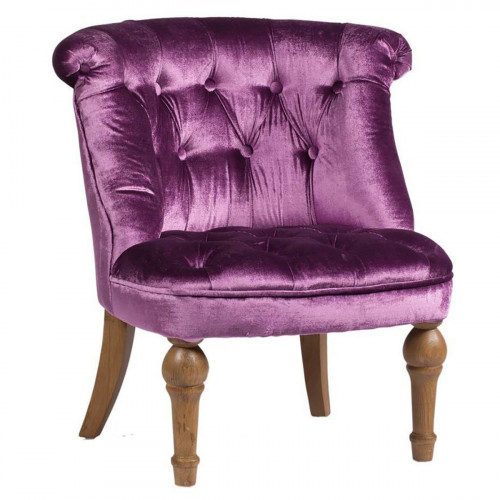 кресло sophie tufted slipper chair сиреневое в Липецке