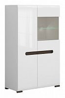 шкаф-витрина для посуды black red white ацтека reg1w1d/14/9 в Липецке