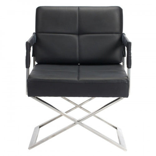 кресло aster x chair экокожа черное в Липецке