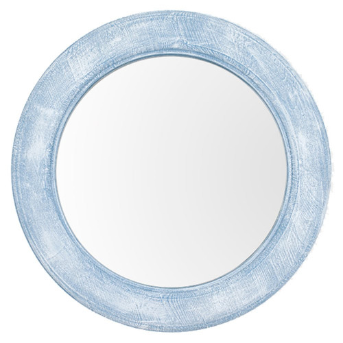 зеркало круглое голубое round window в Липецке