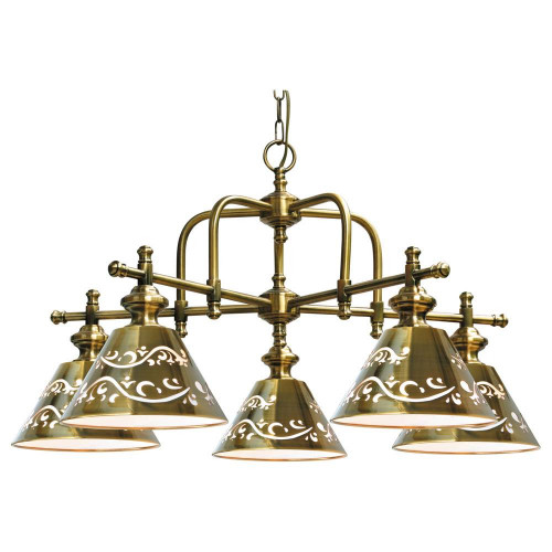 подвесная люстра arte lamp kensington a1511lm-5pb в Липецке