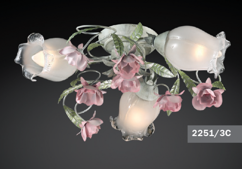 потолочная люстра odeon light ameli 2252/3c в Липецке