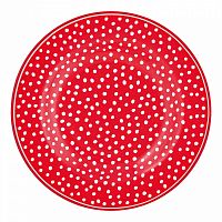 десертная тарелка dot red в Липецке