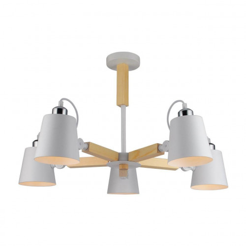 потолочная люстра arte lamp a7141pl-5wh белая в Липецке