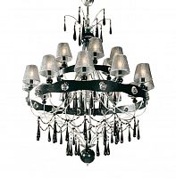 люстра 6886/12+6 v2515 от mm lampadari черная/серая в Липецке