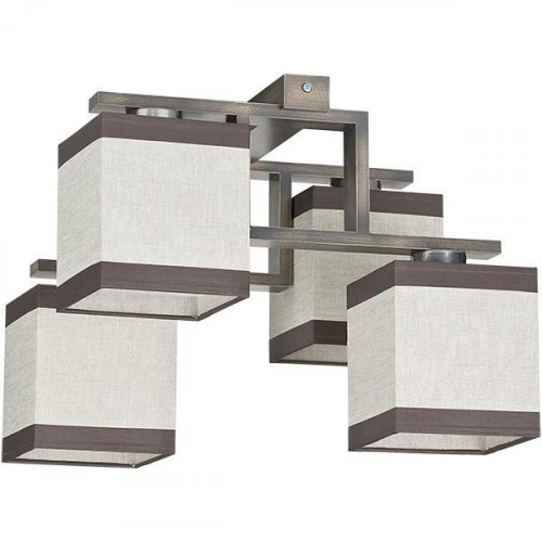 потолочная люстра tk lighting 409 lea gray 4 в Липецке
