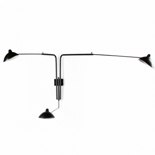 настенный светильник sconce mouille 3 лампы 1 в Липецке