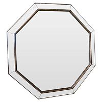 зеркало серебряное венецианское восьмиугольное большое octagon в Липецке