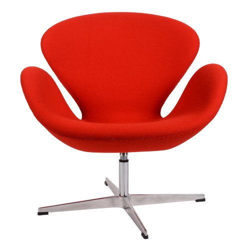 кресло arne jacobsen красное в Липецке