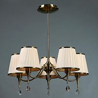 подвесная люстра brizzi alora ma01625ca/005 bronze cream в Липецке
