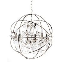 люстра foucault's orb crystal (64*64*64) серебро в Липецке