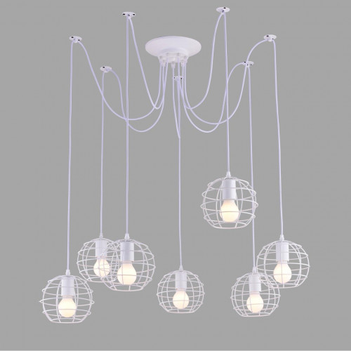 подвесная люстра arte lamp a1110sp-7wh в Липецке