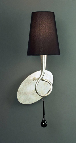 бра mantra paola painted silver 3538 чёрный в Липецке