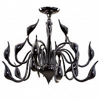 потолочная люстра lightstar cigno collo bk 751187 в Липецке