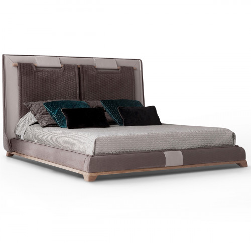 кровать двуспальная 160х200 серая tecni nova wood в Липецке