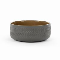 тарелка tactile диаметр 15 темно-серый в Липецке