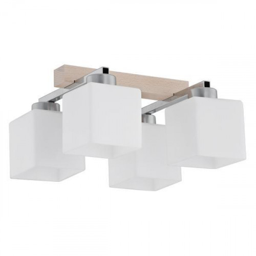потолочная люстра tk lighting 282 toni 4 бежевая в Липецке