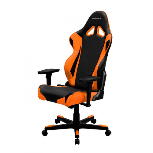 кресло геймерское dxracer racing черно-оранжевое в Липецке