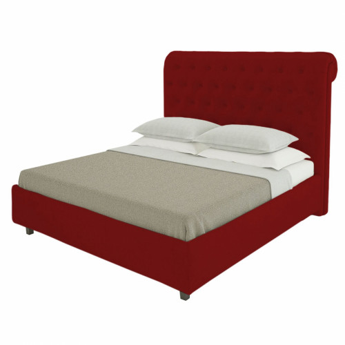 кровать большая 200х200 sweet dreams красная в Липецке