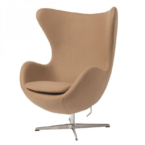 кресло egg chair коричневое в Липецке