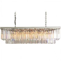 люстра odeon l80 silver&glass серая, прозрачная в Липецке