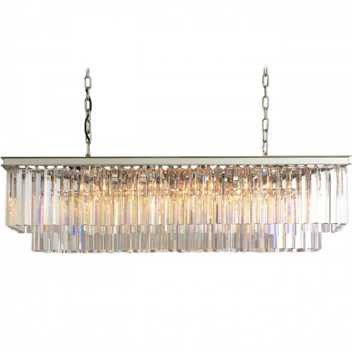 люстра odeon l80 silver&glass серая, прозрачная в Липецке