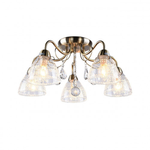 потолочная люстра arte lamp rugiada a1658pl-5ab в Липецке