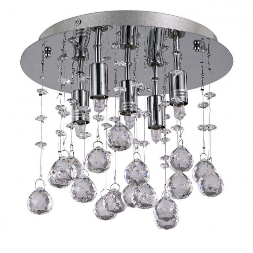 потолочный светильник ideal lux moonlight pl5 cromo в Липецке