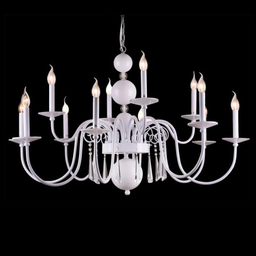 подвесная люстра newport 32212/c white в Липецке
