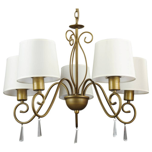 подвесная люстра arte lamp carolina a9239lm-5br в Липецке
