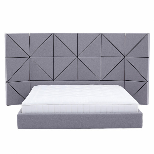 кровать двуспальная 180х200 фиолетовая floe comforty в Липецке