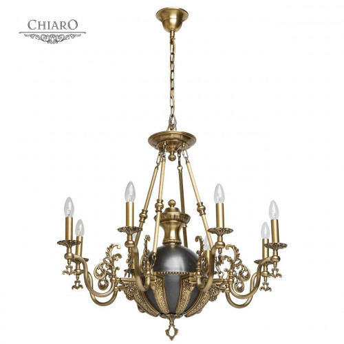 подвесная люстра chiaro габриэль 9 491012208 золото в Липецке