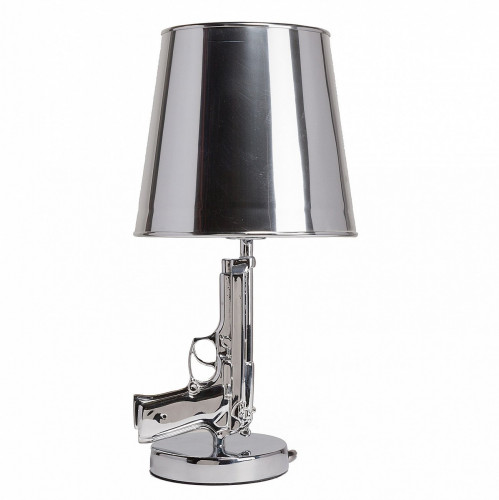 настольная лампа flos - bedside gun silver в Липецке
