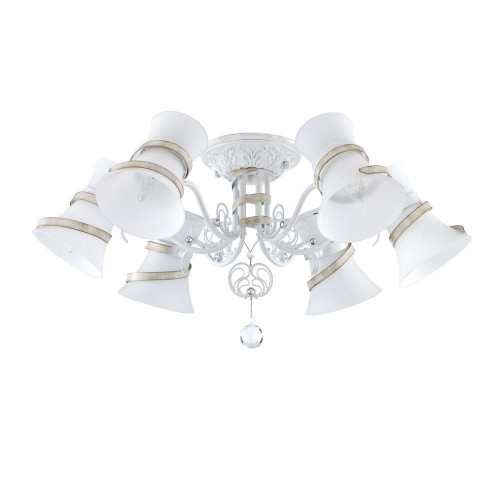 потолочная люстра maytoni baroque arm128-cl-06-w в Липецке