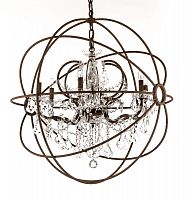 люстра foucault's orb crystal d75 антик (темная) коричневая в Липецке