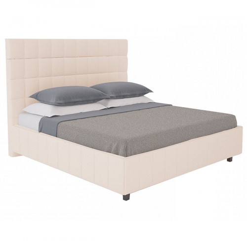 кровать большая 200х200 shining modern светло-бежевая в Липецке