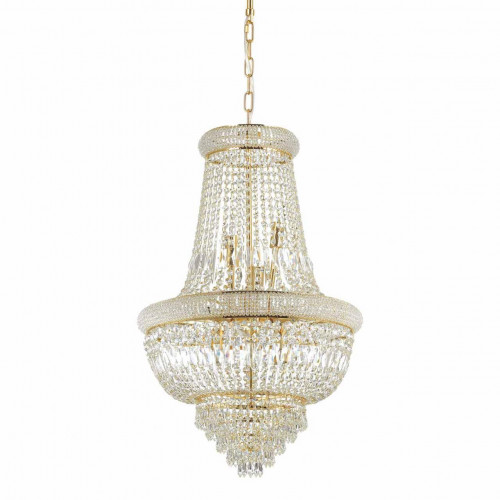 подвесная люстра ideal lux dubai sp10 ottone в Липецке