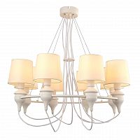подвесная люстра arte lamp sergio a3326lm-8wh в Липецке