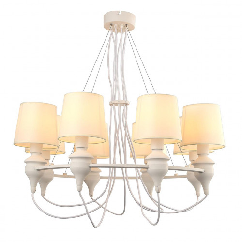 подвесная люстра arte lamp sergio a3326lm-8wh в Липецке