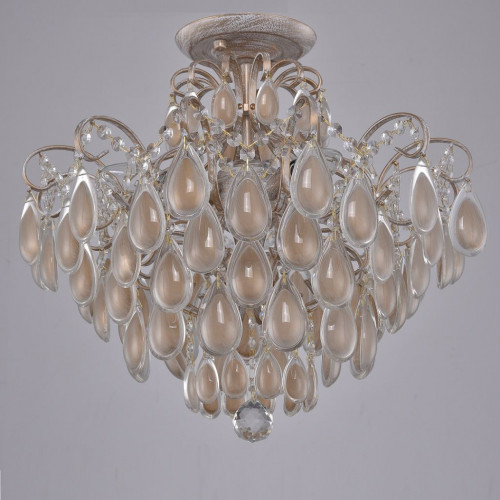 потолочная люстра crystal lux sevilia pl4 gold в Липецке