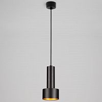 подвесной светильник eurosvet charlie 50134/1 led черный/золото в Липецке