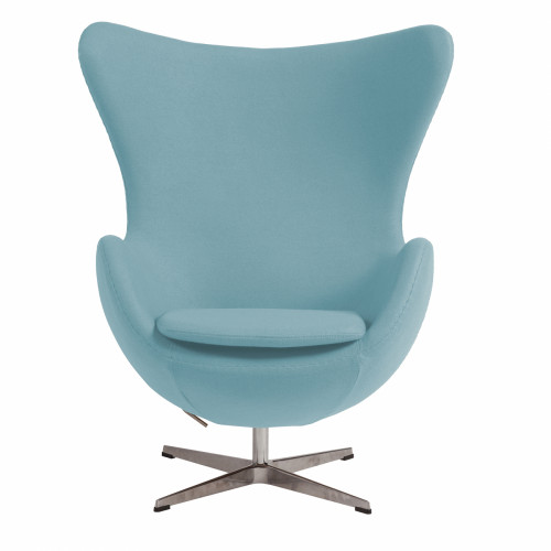 кресло egg chair голубое в Липецке