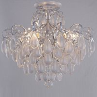 потолочная люстра crystal lux sevilia pl4 silver в Липецке