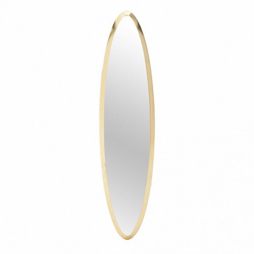 зеркало золотое овальное в узкой раме gold oval в Липецке