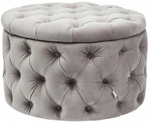 kare design пуф desire, коллекция "желание" 73*46*73, бархат, полиуретан, сосна, серый в Липецке