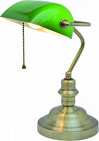 настольная лампа arte lamp banker a2492lt-1ab в Липецке