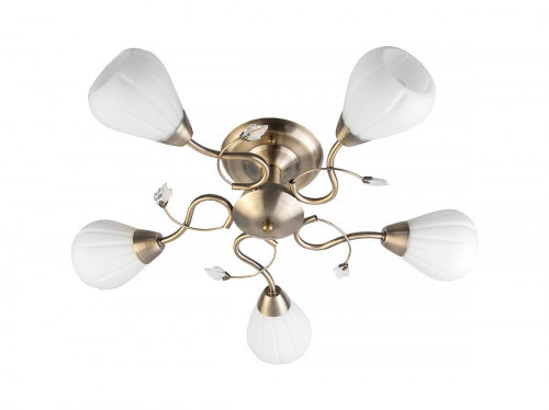 потолочная люстра toplight lorin tl3570x-05ab в Липецке