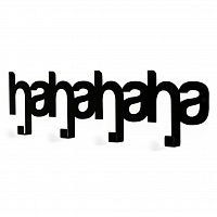 вешалка hahaha черная в Липецке
