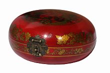 декоративная шкатулка gudong красная в Липецке